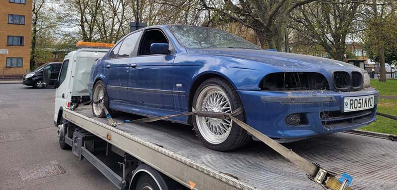 BMW Towing in Croydon South London